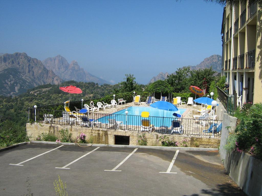 Hotel Aitone Évisa Exterior foto